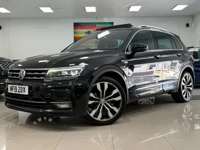 Used VW Tiguan R-line 150 HP (110 kW) 2019 Black SUV