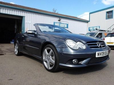 Grey Used 2009 Mercedes CLK200 Avantgarde Cabriolet | £3,995 (Expensive)