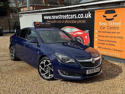 Used Vauxhall Insignia SRi 170 HP (125 kW) 2016 Blue Hatchback