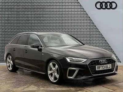 Used Audi A4 S-Line 200 HP (147 kW) 2024 Black Estate