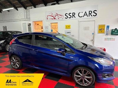 Used Ford Fiesta ST-Line 125 HP (91 kW) 2017 Blue Hatchback