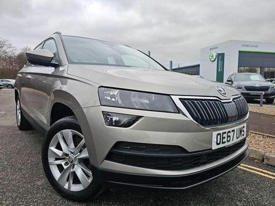 Used Skoda Karoq SE 150 HP (110 kW) 2017 Beige SUV