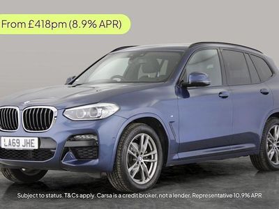 Blue Used 2019 BMW X3 M Sport SUV | £24,942 (Super price)