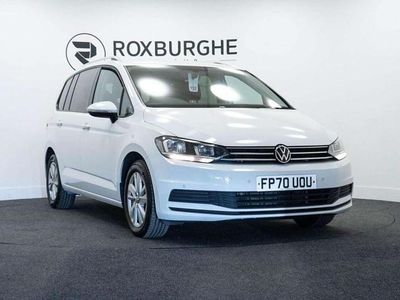 Begagnad VW Touran SE 150 HK (110 kW) 2020 Vit Minibuss