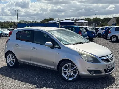 Used Vauxhall Corsa 2009 Silver Hatchback