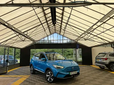 Used MG ZS Trophy Connect 114 kW (156 HP) 2022 Blue SUV