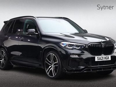 Black Used 2021 BMW X5 M Sport SUV | £41,000 (Expensive)