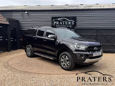 Used Ford Ranger Wildtrack 2021 Black Pickup