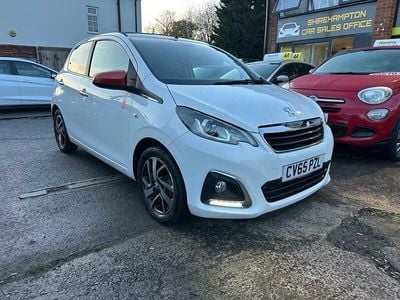 White Used 2015 Peugeot 108 Roland Garros Hatchback | £5,550 (A bit pricey)