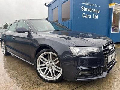 Blue Used 2015 Audi A5 S-Line Hatchback | £10,995 (Fair price)