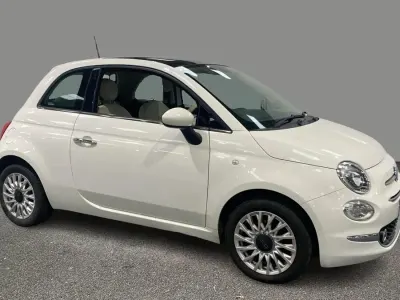 Used Fiat 500 Lounge 69 HP (50 kW) 2016 White Hatchback
