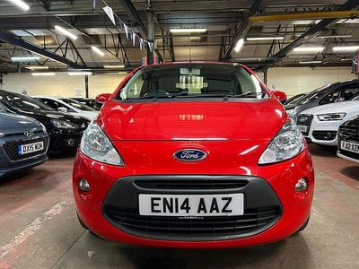Used Ford Ka Zetec 69 HP (50 kW) 2014 Red Hatchback