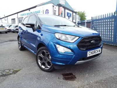 Used Ford Ecosport ST-Line 140 HP (102 kW) 2018 Blue SUV