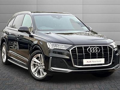 Used Audi Q7 S-Line 286 HP (210 kW) 2021 Mythos black SUV