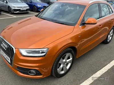 Used Audi Q3 S-Line 177 HP (130 kW) 2014 Orange SUV