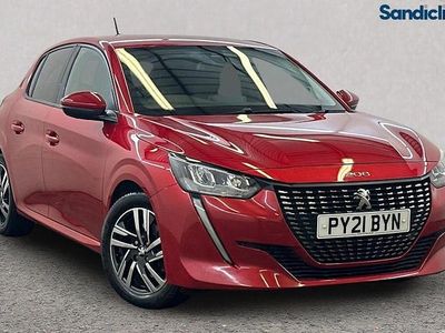 Red Used 2021 Peugeot 208 Allure Hatchback | £11,941 (Fair price)