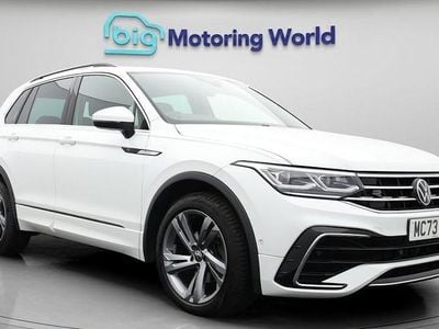 White Used 2023 VW Tiguan R-line Edition SUV | £24,800 (Fair price)