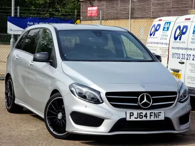 Usado Mercedes B200 AMG Line Premium 2014 Prateado Monovolume