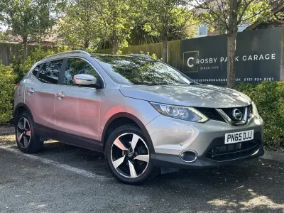 Used Nissan Qashqai N-TEC 115 HP (84 kW) 2015 Silver SUV