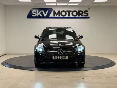 Used Mercedes C200 AMG Line Premium Plus 184 HP (135 kW) 2019 Black Estate