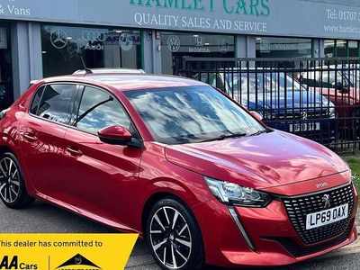 Used Peugeot 208 Allure 100 HP (73 kW) 2020 Red Hatchback