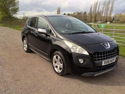 Used Peugeot 3008 2011 Black Estate