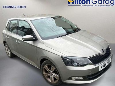 Used Skoda Fabia SE L 95 HP (69 kW) 2018 Beige Hatchback