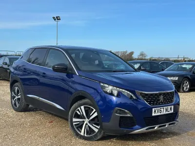 Used Peugeot 3008 GT-line 2017 Blue SUV
