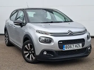 Used Citroën C3 Feel 68 HP (50 kW) 2017 Silver Hatchback