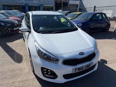Używany Kia Ceed GT-Line 118 KM (86 kW) 2016 Biały Hatchback