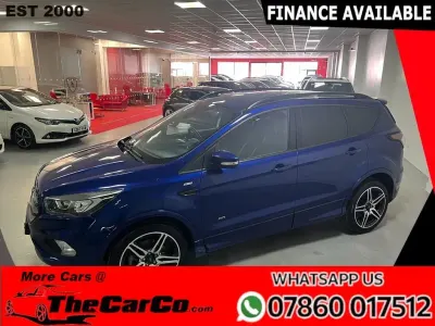 Used Ford Kuga ST-Line 180 HP (132 kW) 2018 Blue SUV