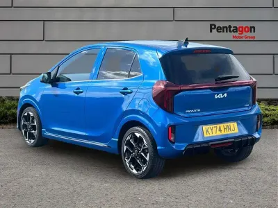 Second-hand Kia Picanto GT-Line 61 CP (44 kW) 2024 Albastru Hatchback