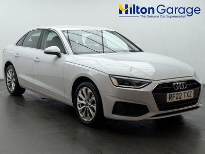 White Used 2022 Audi A4 Advanced Sedan | £15,750 (Super price)