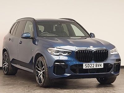 Used BMW X5 M Sport 286 HP (210 kW) 2022 Blue SUV