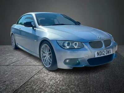 Used BMW 320 Cabriolet M Sport 2012 Blue Cabriolet