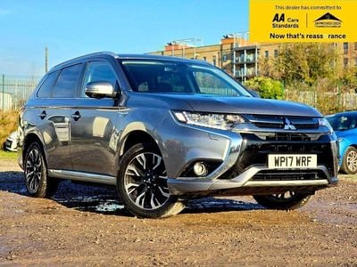 Grey Used 2017 Mitsubishi Outlander P-HEV SUV | £10,688 (Fair price)