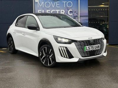 Used Peugeot e-208 GTi 100 kW (136 HP) 2025 White Hatchback