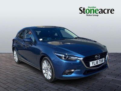 Used Mazda 3 Inclusive 121 HP (88 kW) 2018 Blue Hatchback