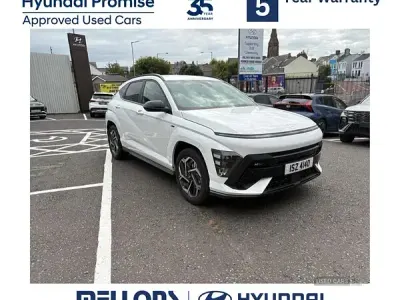 Used Hyundai Kona N Line 139 HP (102 kW) 2024 White SUV