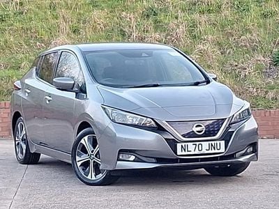 Usado Nissan Leaf N-Connecta 110 kW (150 HP) 2020 Cinzento Citadino