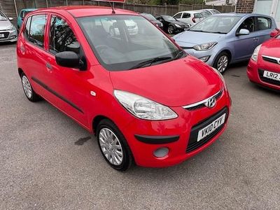 Used Hyundai i10 Classic 78 HP (57 kW) 2010 Red Hatchback