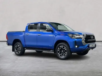 Używany Toyota HiLux 204 KM (150 kW) 2024 Niebieski Pickup