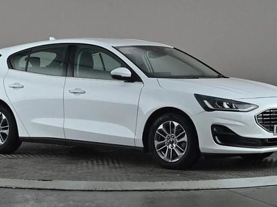 White Used 2023 Ford Focus Titanium Hatchback | £14,398 (Fair price)