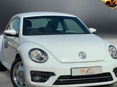 Used VW Beetle Design 150 HP (110 kW) 2016 White Hatchback