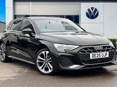 Used Audi A3 Sportback S-Line 150 HP (110 kW) 2025 Black Hatchback