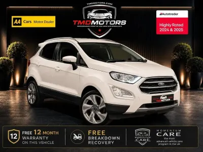 Used Ford Ecosport Titanium 125 HP (91 kW) 2018 White SUV