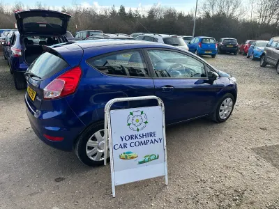 Used Ford Fiesta Style 82 HP (60 kW) 2015 Blue Hatchback