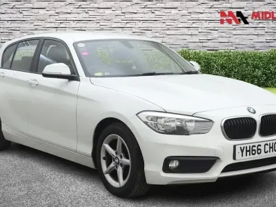 Used BMW 116 Efficient Dynamics 2016 White Hatchback