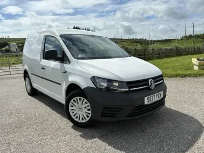 Used VW Caddy Startline 75 HP (55 kW) 2017 White MPV