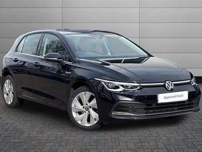 Used VW Golf VIII Style 130 HP (95 kW) 2023 Black Hatchback